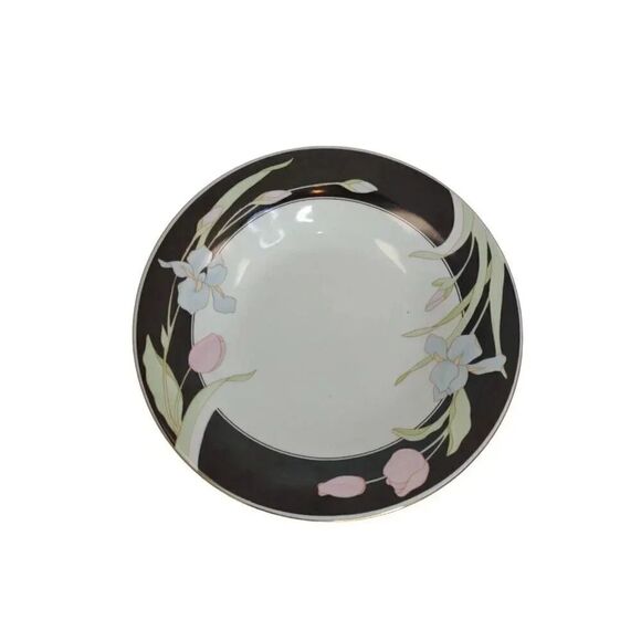 Fairfield Fine China by Vanessa Yung Shen 8" soup pasta Bowls Gold Rim Set of 4 - Picture 11 of 15